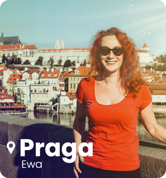 miasto Praga z przewodnikiem Ewa